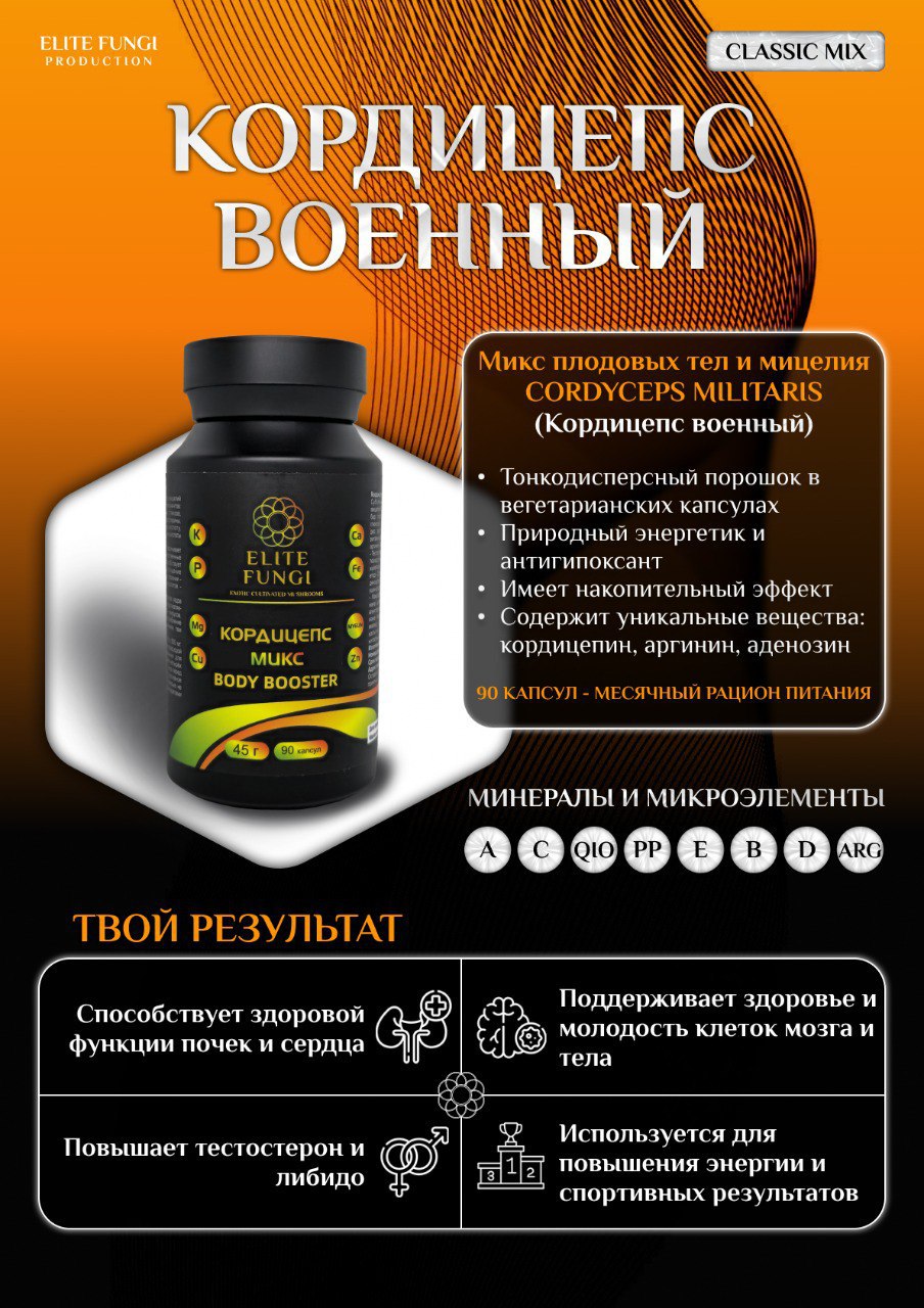 CLASSIC Кордицепс Военный